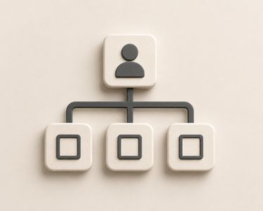 Illustration of organizational structure and governance