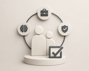 Illustration of people and collaboration